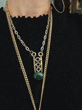 Load image into Gallery viewer, Green Entries Necklace