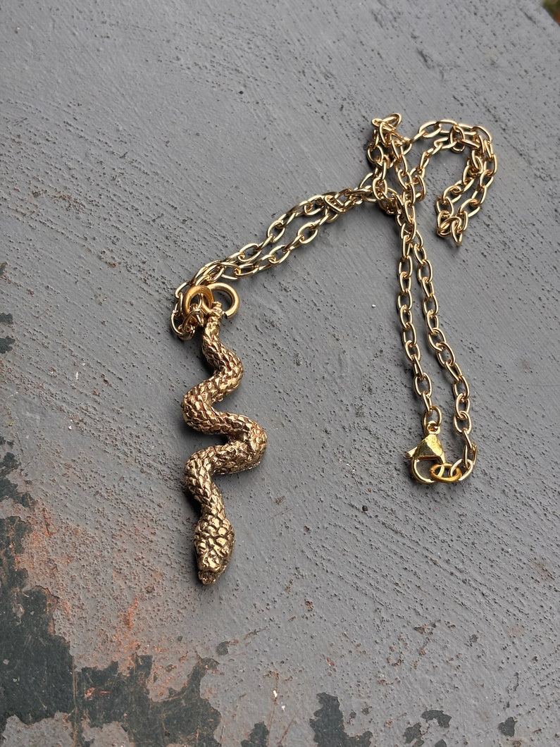 Reptile Style Necklace