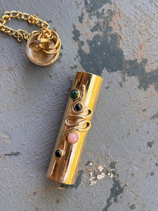 Ssssnake Lip Balm Stash Necklace