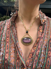 Load image into Gallery viewer, Lavender Orbs Necklace