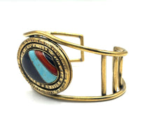 Load image into Gallery viewer, Please Don&#39;t Step on My Rainbow Cuff