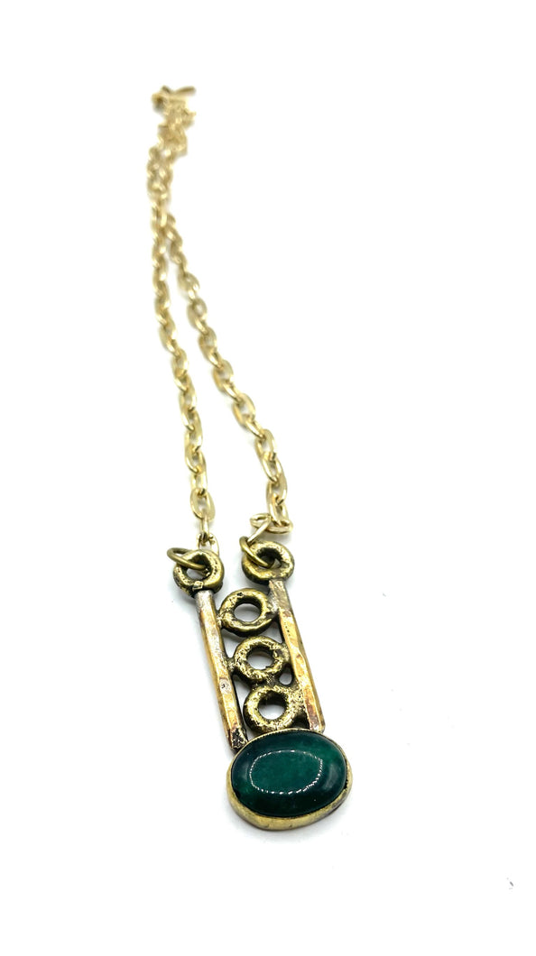 Green Entries Necklace