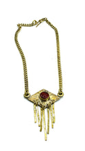 Load image into Gallery viewer, Red Diamond Eye Necklace