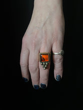 Load image into Gallery viewer, Amber Temple Ring