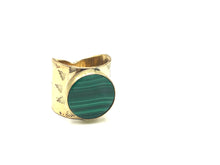 Load image into Gallery viewer, Malachite River Ring