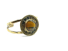 Load image into Gallery viewer, Tiger&#39;s Eye Cuff